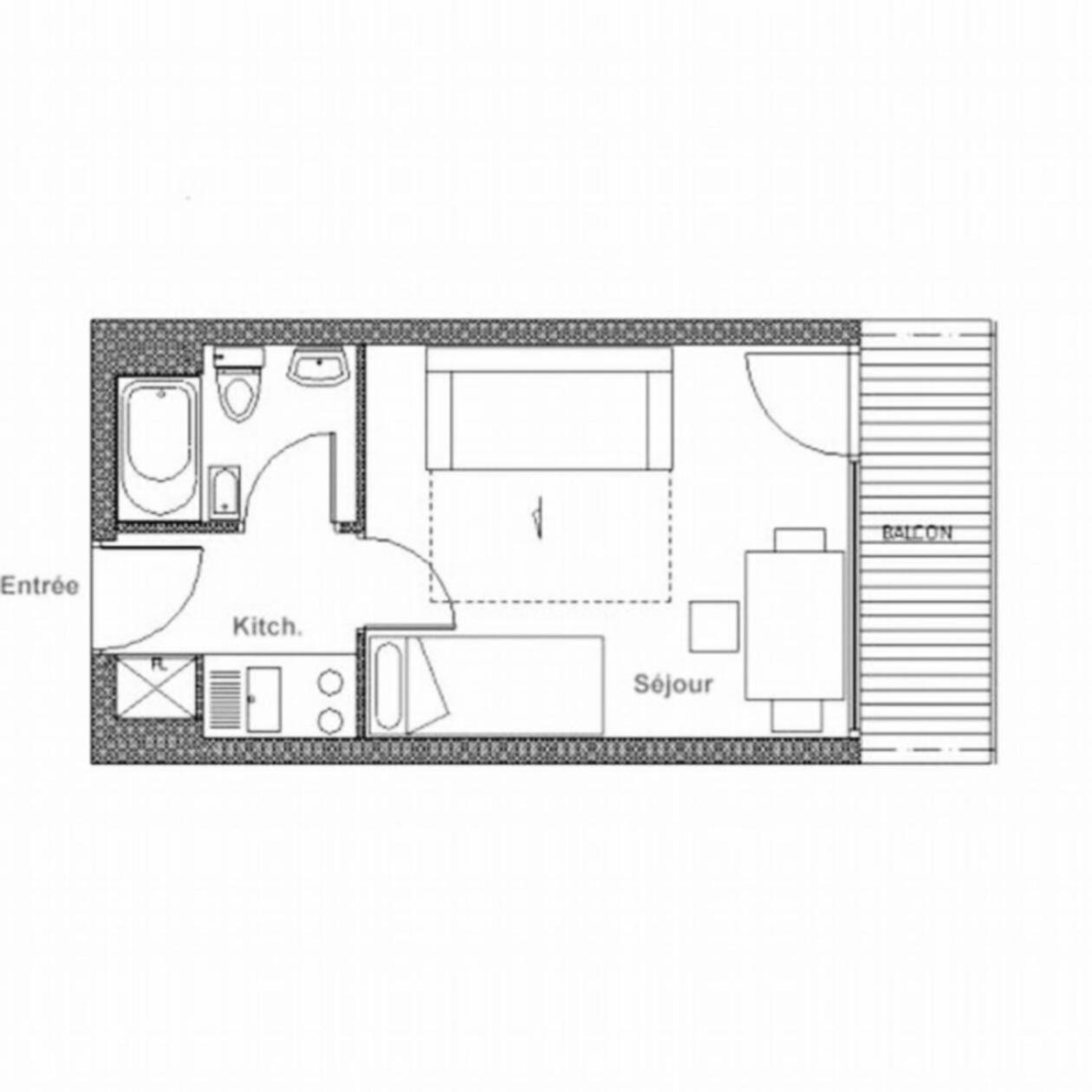 Residence Aravis - Studio Fonctionnel - Centre Station - Balcon Mae-3334 Сен-Мартен-де-Бельвиль Экстерьер фото